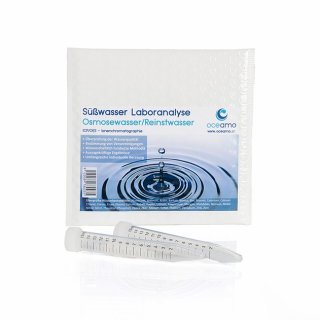 Oceamo Lab Osmosewasser / Reinstwasseranalyse