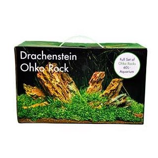 Deko-Set Drachenstein 60 für 60 l Aquarium 9 Stück à 6 - 16 cm